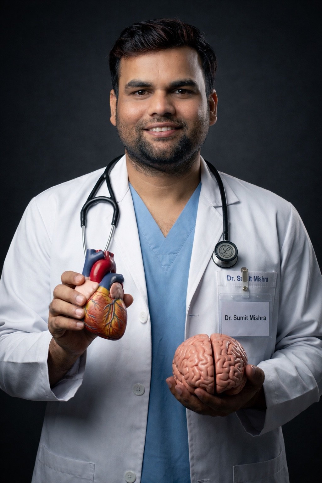 Dr Sumit Mishra, Consultant in Internal Medicine, in Jhusi, Prayagraj